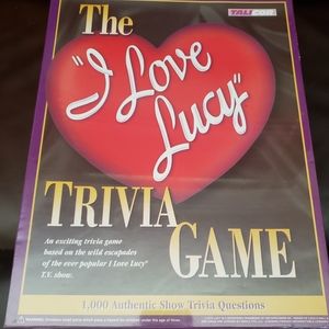 I Love Lucy Trivia Game
